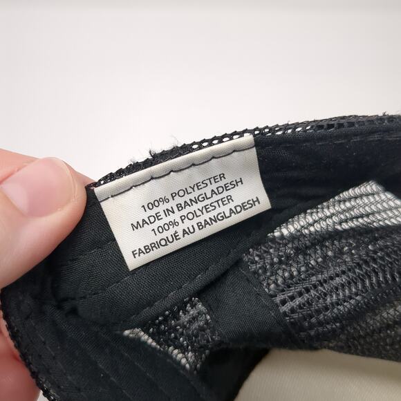 Kansas City Snapback Trucker Hat Black One Size Adjustable Embroidered Rope - Picture 9 of 9